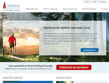 Tablet Screenshot of nordicsports.cz